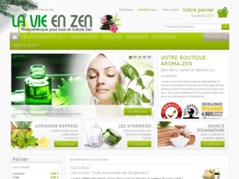 vie-en-zen.com website preview