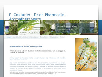 aromatherapeute-paris.fr website preview
