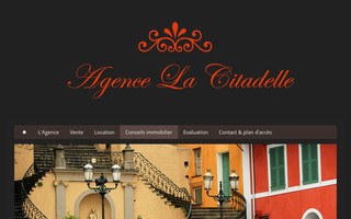 citadelle-immobilier.com website preview