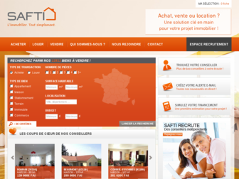 safti.fr website preview