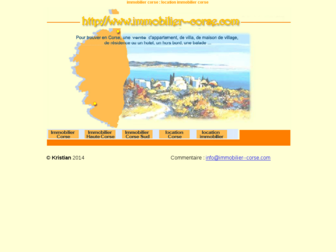 immobilier--corse.com website preview