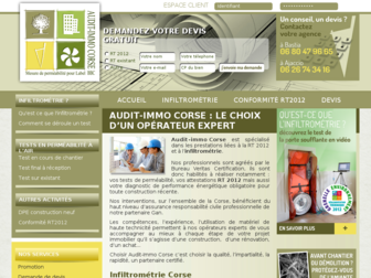 audit-infiltrometrie.fr website preview