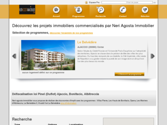 neri-agosta-immobilier.evimmo.fr website preview