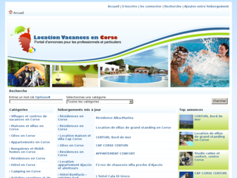 location-vacances-en-corse.fr website preview