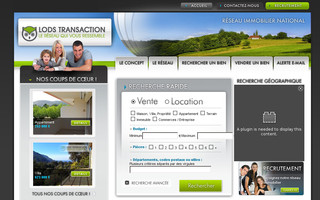 lodstransaction.fr website preview