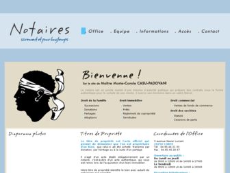 padovani-corte.notaires.fr website preview