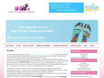 yvie-reflexotherapeute.fr website preview