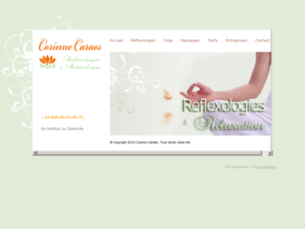 reflexologie-caraes.com website preview