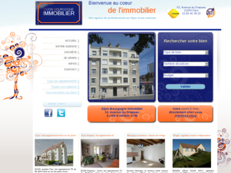 dijon-bourgogne-immobilier.com website preview