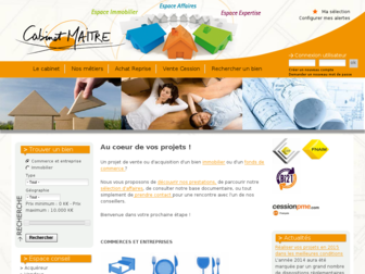 cabinetmaitre.fr website preview