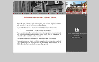 agencecentrale-immobilier.fr website preview