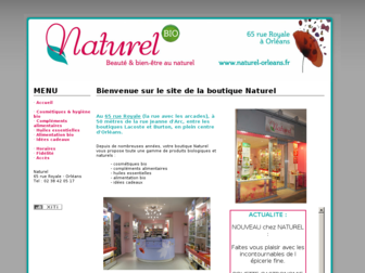 naturel-orleans.fr website preview