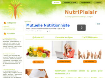 nutriplaisir.fr website preview