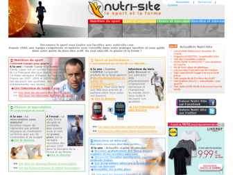 nutri-site.com website preview