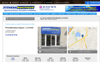 lepontet.fitnessboutique.fr website preview
