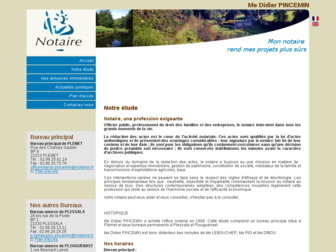 pincemin.cotesdarmor.notaires.fr website preview