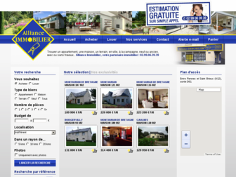 immobilier-alliance.com website preview