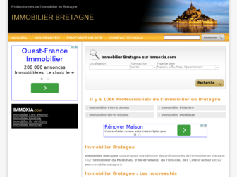 immobilierbretagne.fr website preview