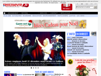 lepenthievre.fr website preview