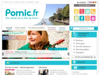 pornic.fr website preview