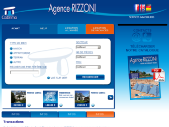 agence-rizzoni.fr website preview