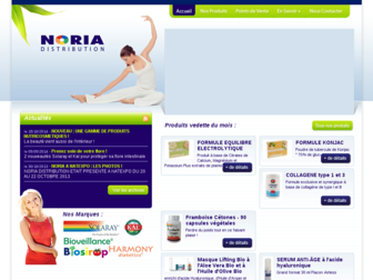 noria-distribution.com website preview