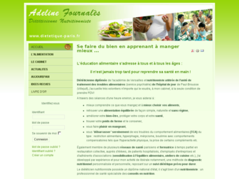 dietetique-paris.fr website preview