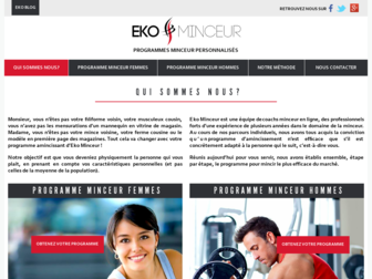 eko-minceur.com website preview
