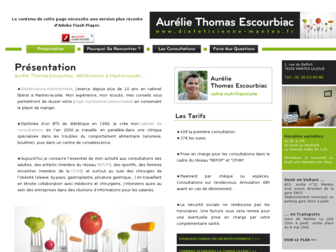 dieteticienne-mantes.fr website preview