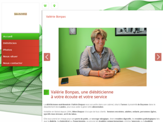 dieteticienne-bonpas-valerie.fr website preview
