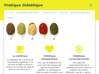 pratique-dietetique.fr website preview