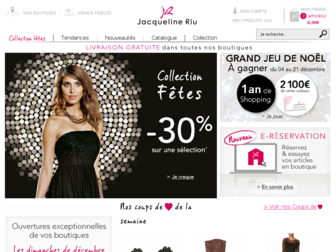 jacquelineriu.fr website preview