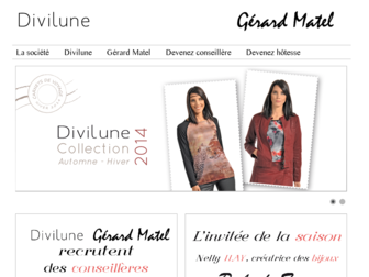 divilune.fr website preview