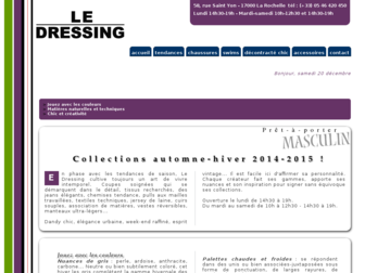 ledressing.fr website preview