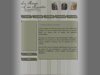 lamesureaumasculin.fr website preview