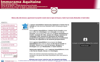 immorama-aquitaine.com website preview