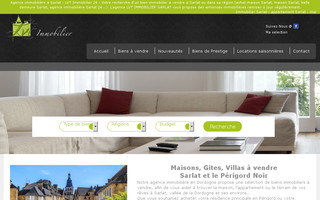 cenac-immobilier.com website preview