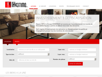 investimo.fr website preview