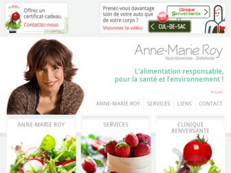 annemarie-roy.com website preview