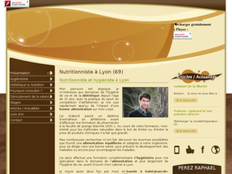 nutritionnistelyon.fr website preview