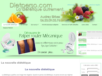 dietperso.com website preview