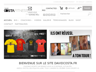 davidcosta.fr website preview