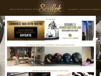 sculpt-coaching.fr website preview
