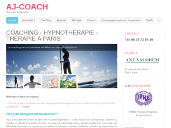 aj-coach.com website preview