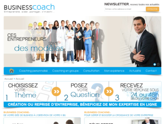 coach-business.fr website preview