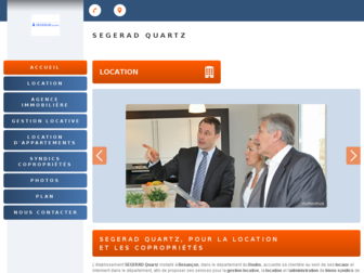 segerad-quartz.fr website preview