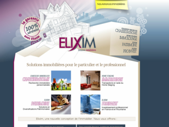elixim.fr website preview