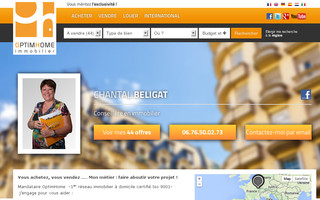 beligat.optimhome.com website preview