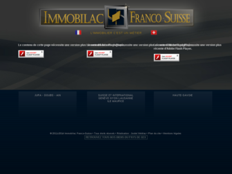 immobilac-francosuisse.com website preview