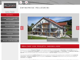 pellegrini-constructeur.fr website preview